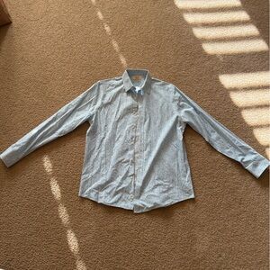 Penguin Brand Long Sleeve Patterned Dress Shirt